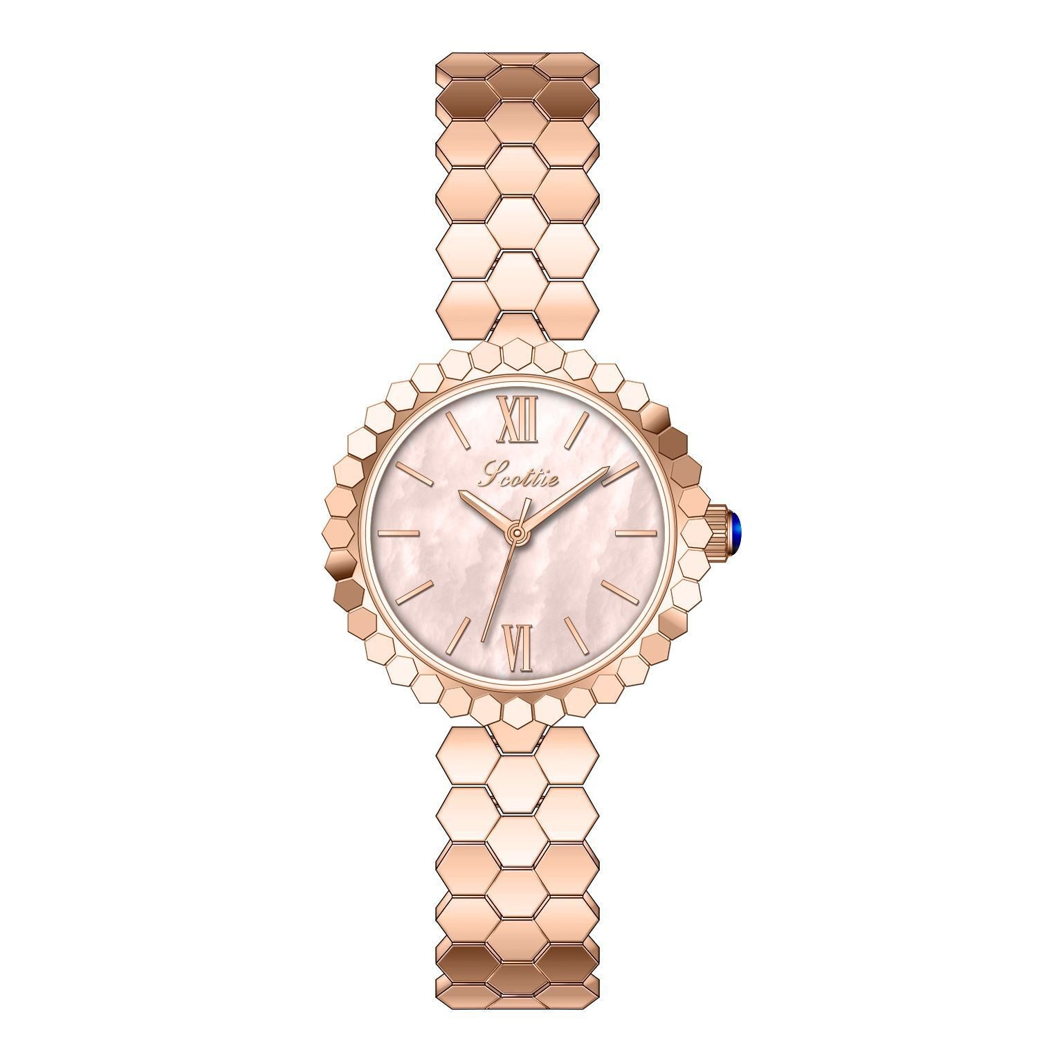 Ceas de Damă Rose Gold Kiss